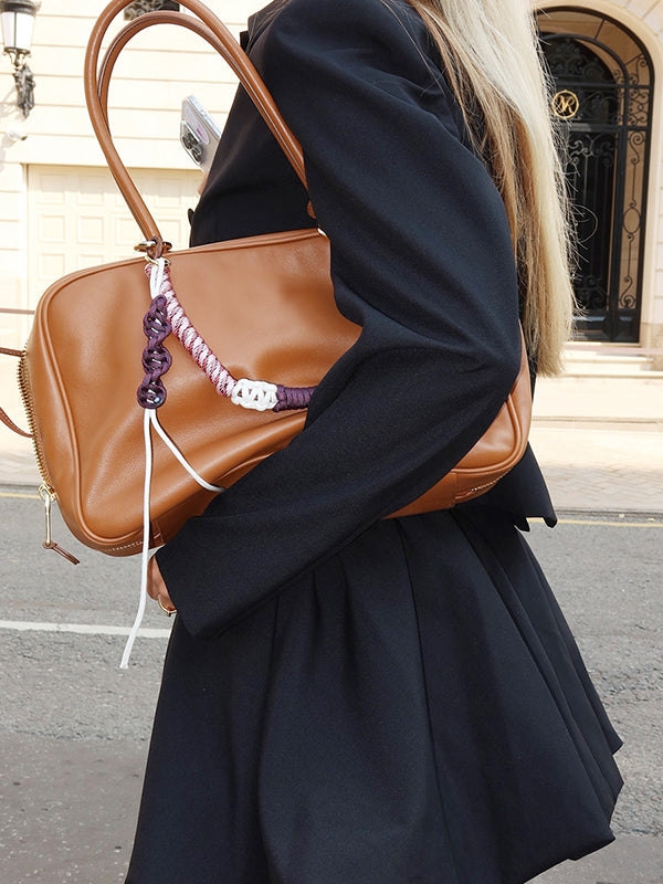 Ensemble deux pièces blazer à manches longues et mini jupes plissées, couleur unie, revers fendu