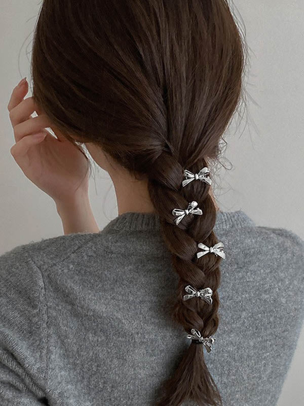 Pinces à cheveux à nœud