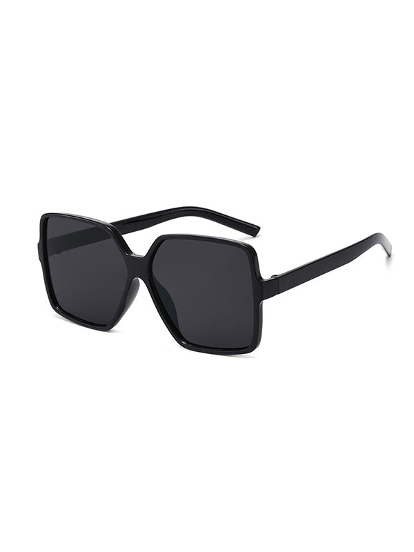 Lunettes de soleil géométriques anti-UV