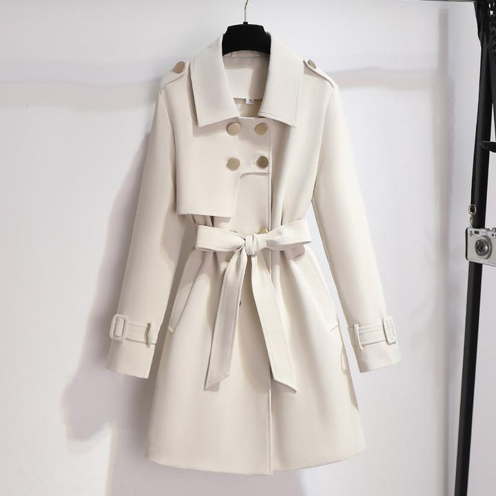 Manteau Trench Élégant pour Femmes | Blanc