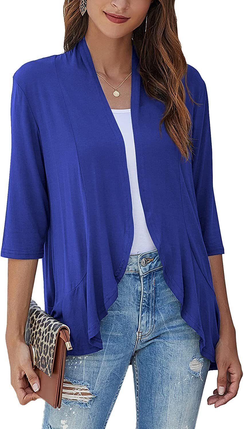 Bella | Cardigan Drapé à Devant Ouvert pour Femmes