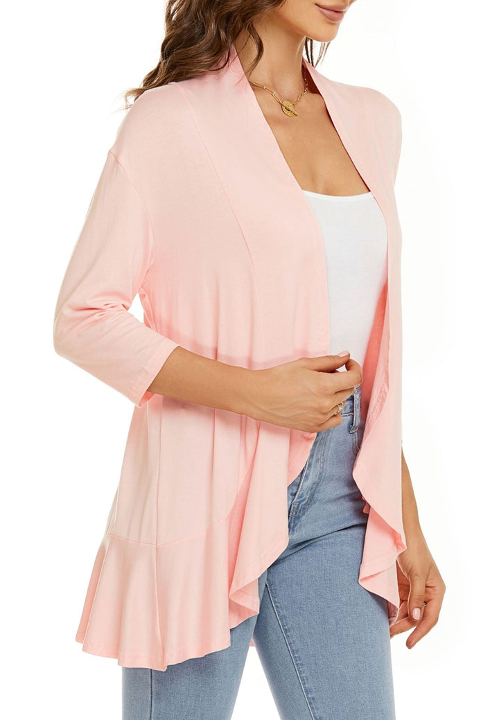 Bella | Cardigan Drapé à Devant Ouvert pour Femmes