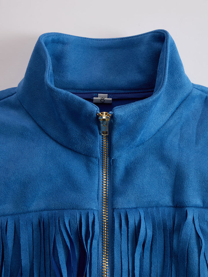 Benedetta | Robe Minikleid Western à Franges pour Femmes