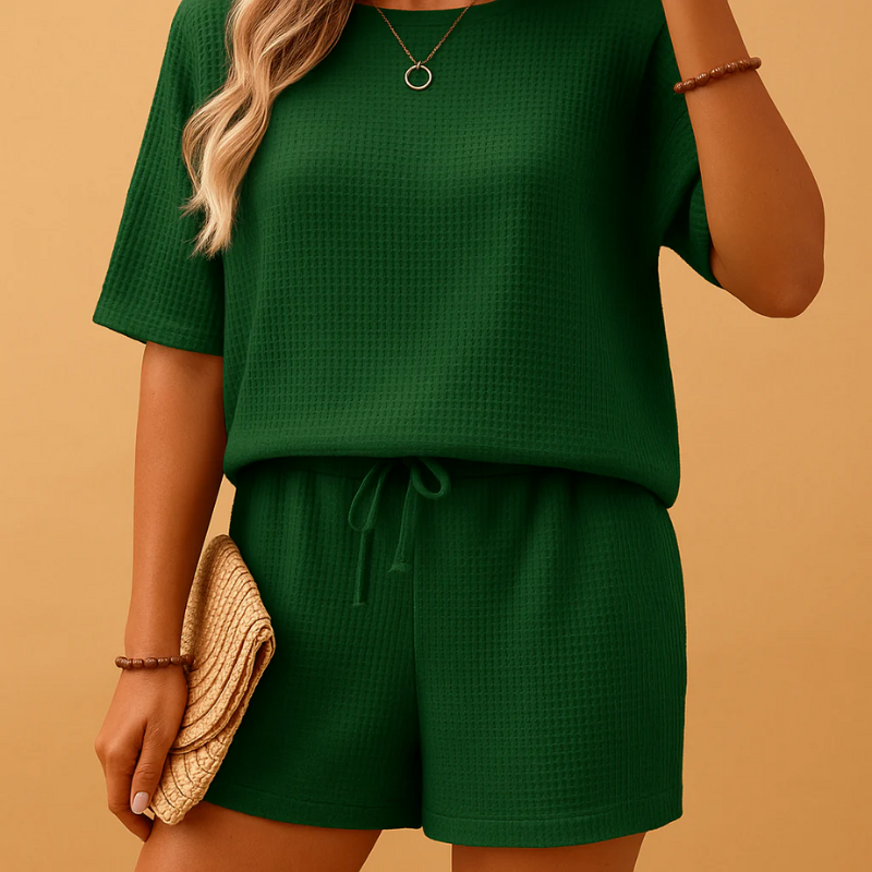 Ensemble de Loungewear Confortable pour Femmes | Short et Haut
