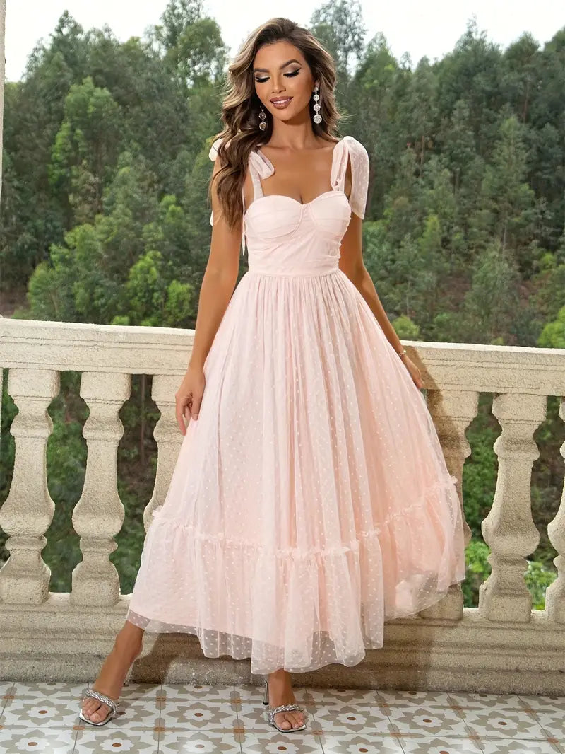 Carmen - Robe de soirée en mesh élégante