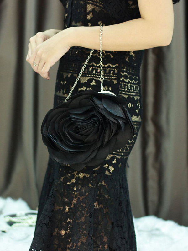 Sac à main à fleurs en 3D