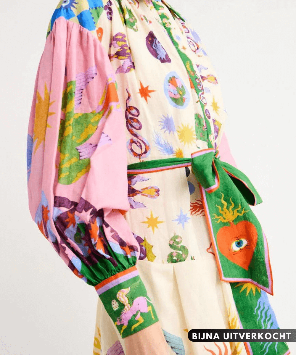 Dorthe - Robe maxi italienne élégante.