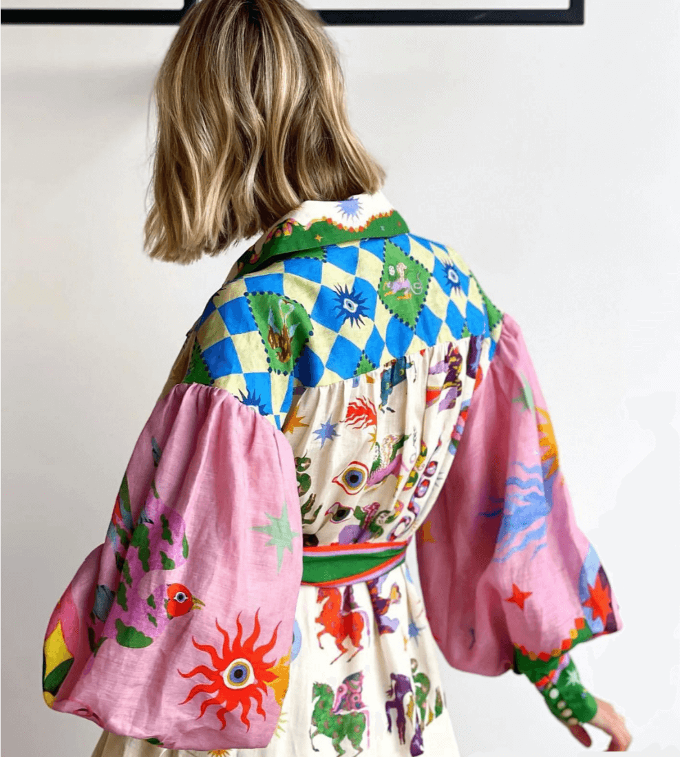 Dorthe - Robe maxi italienne élégante.