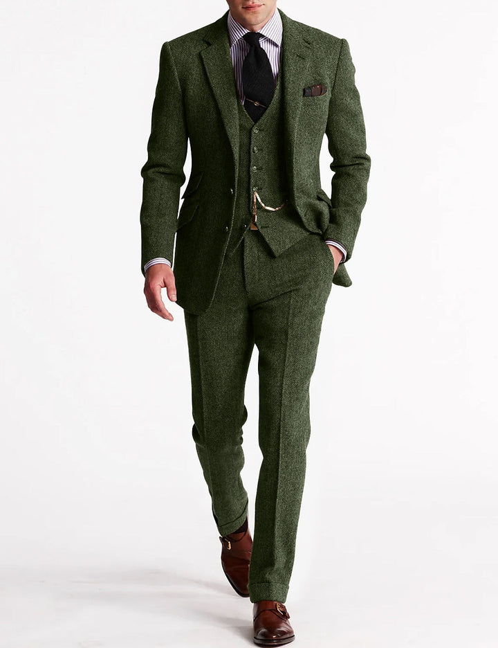 Costume Classique pour Homme Invité de Mariage | Trois Pièces