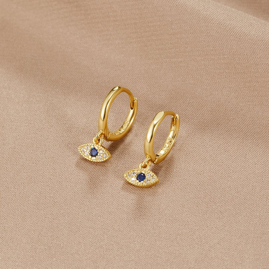 Boucles d'oreilles gouttes d'yeux