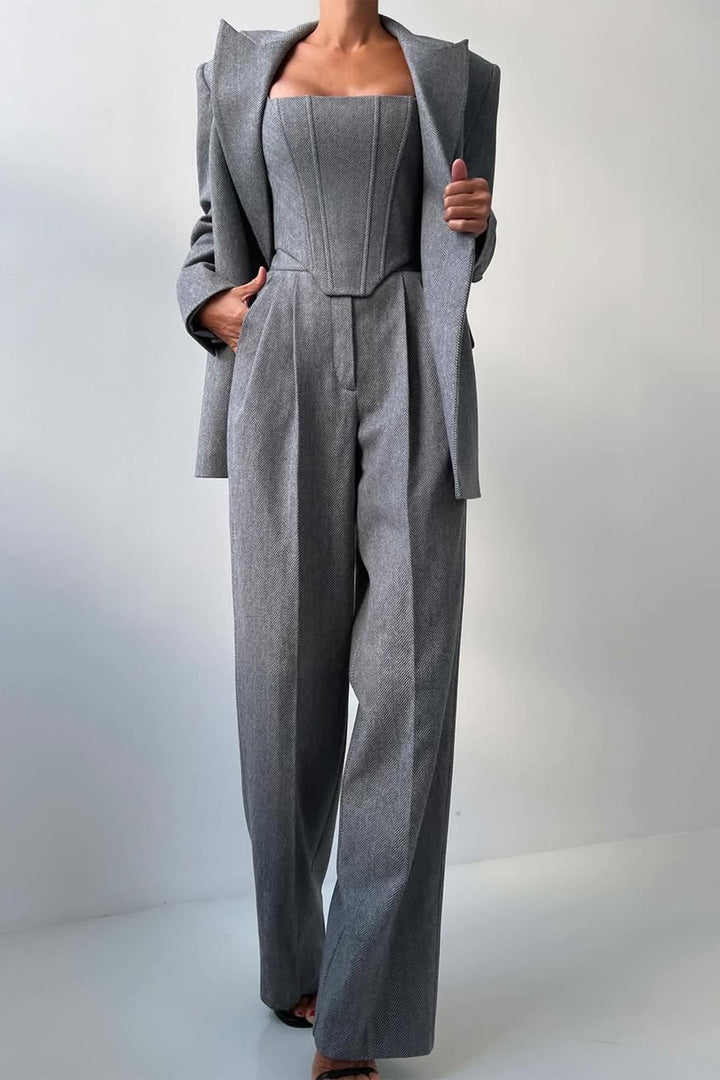 Brianna | Ensemble de tailleur trois pièces pour femmes