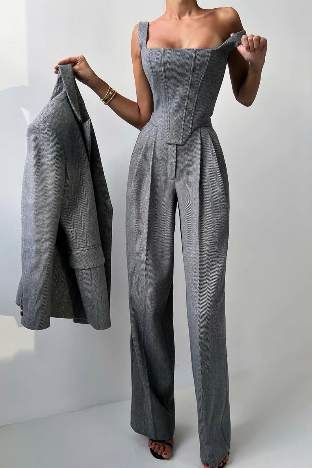 Brianna | Ensemble de tailleur trois pièces pour femmes