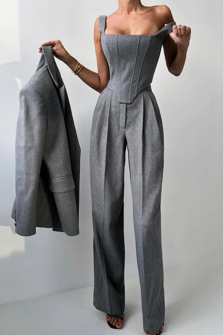 Brianna | Ensemble de tailleur trois pièces pour femmes