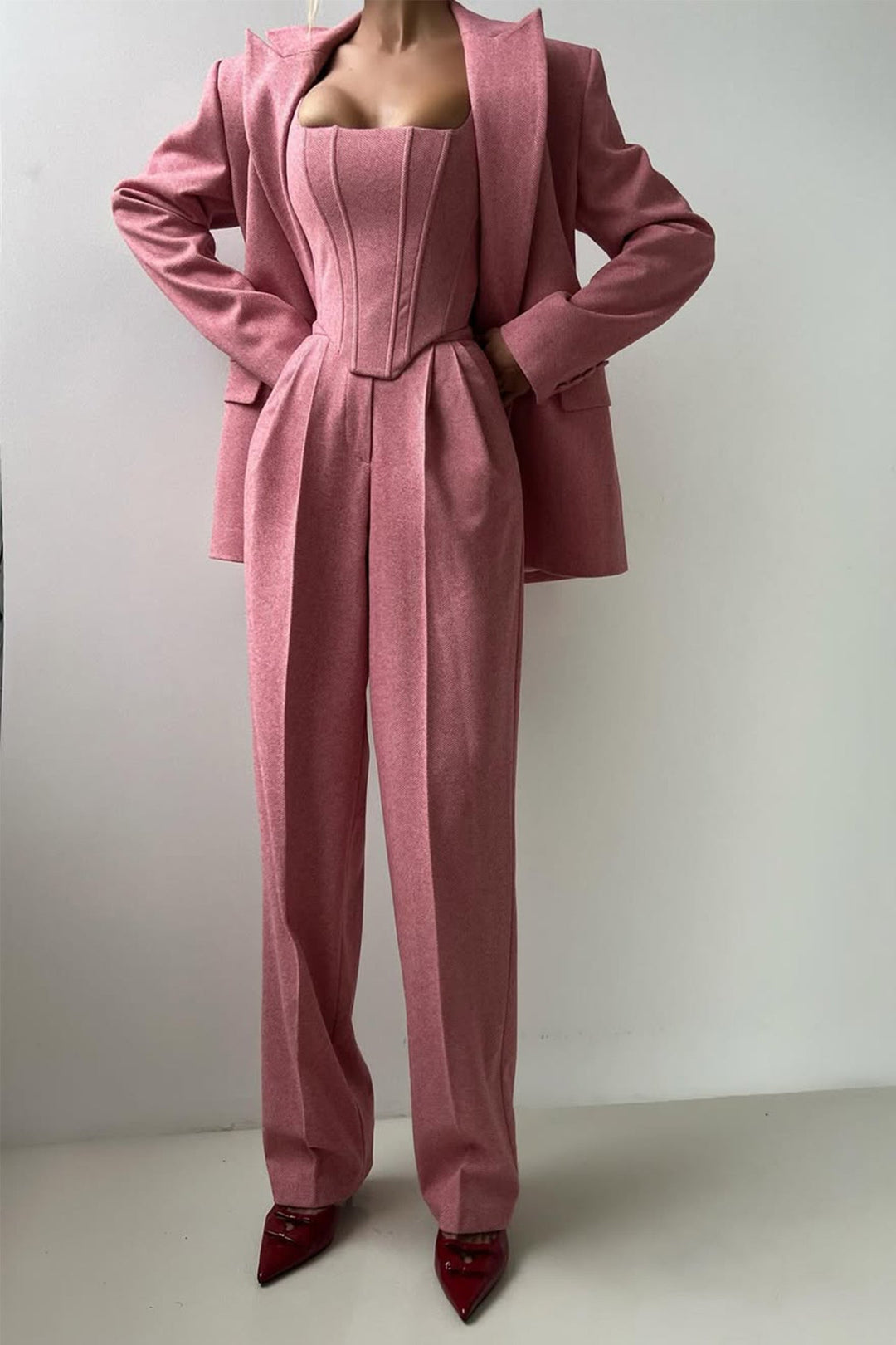 Brianna | Ensemble de tailleur trois pièces pour femmes