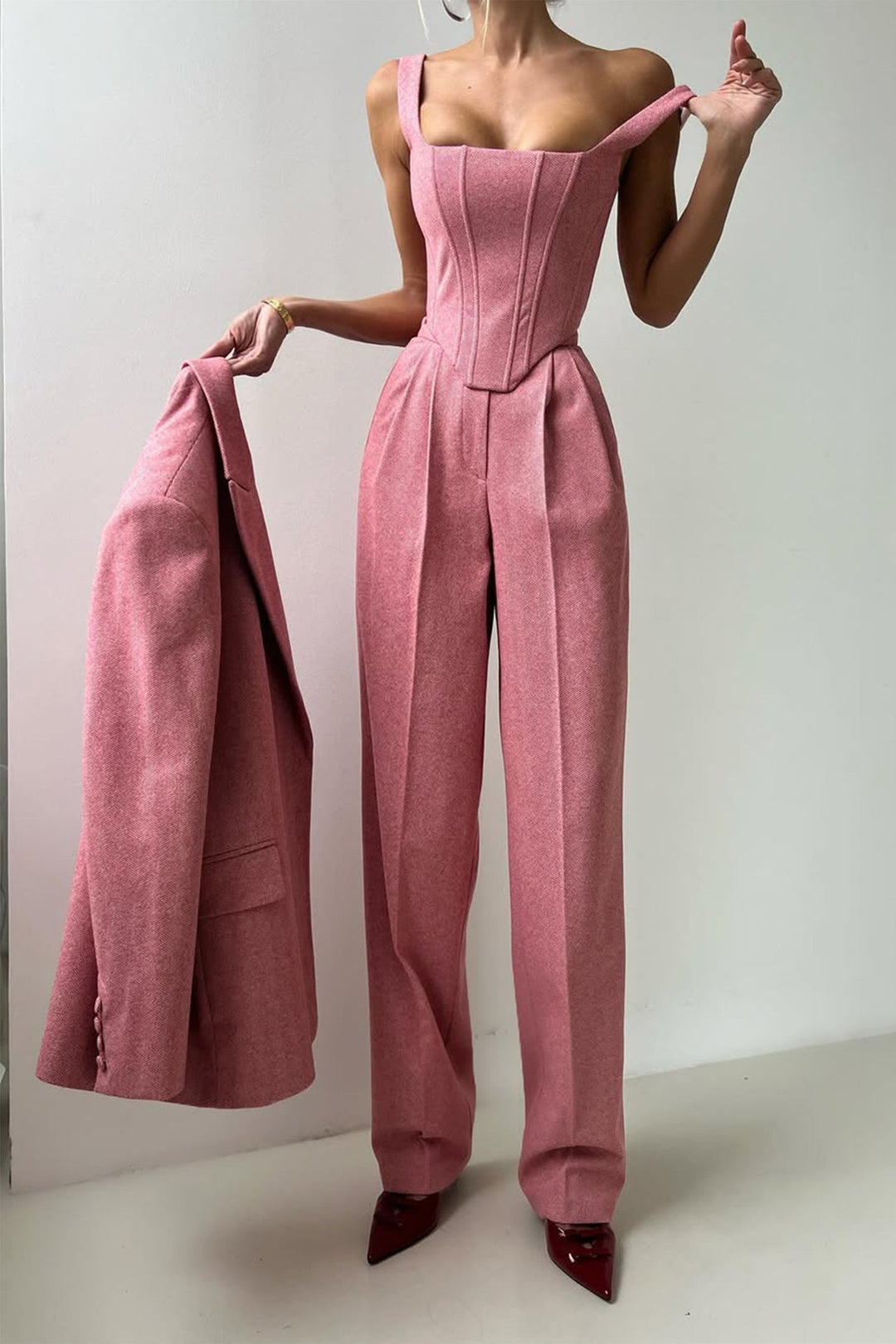 Brianna | Ensemble de tailleur trois pièces pour femmes
