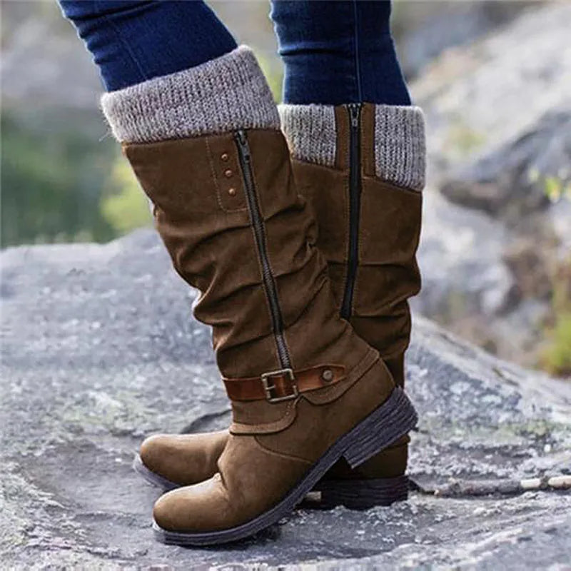 Bottes d'hiver pour femmes | Casual hautes avec talon