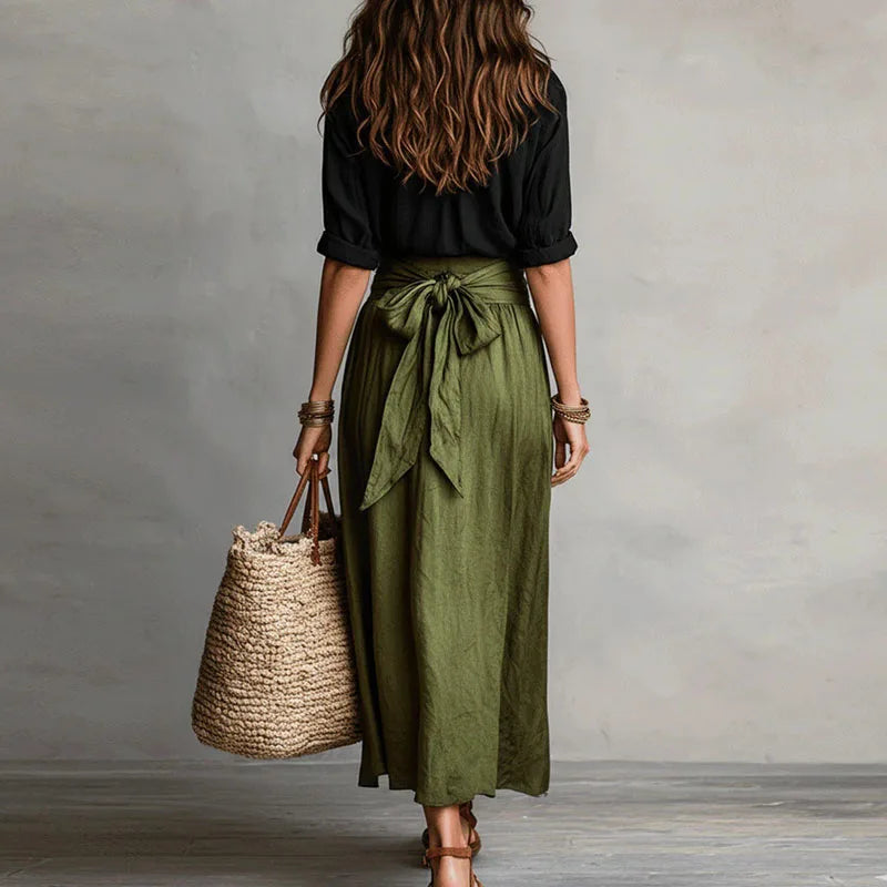 Brunilda | Ensemble Deux Pièces Femme Blouse Jupe