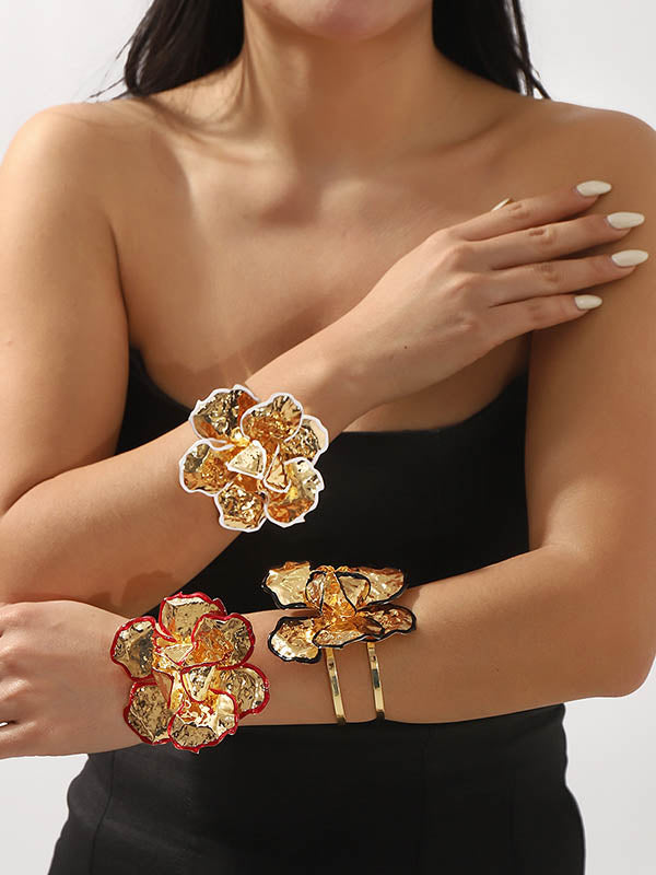 Bracelet en forme de fleur
