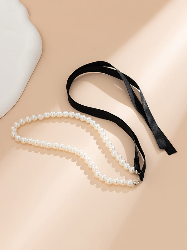 Parure bracelet et collier faite main nouée à nœud