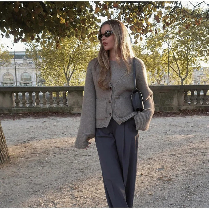 Elma | Veste en tricot classique pour femmes