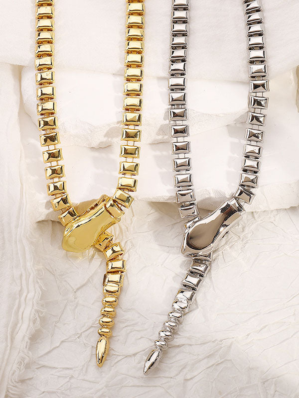 Accessoires de colliers à chaîne serpent