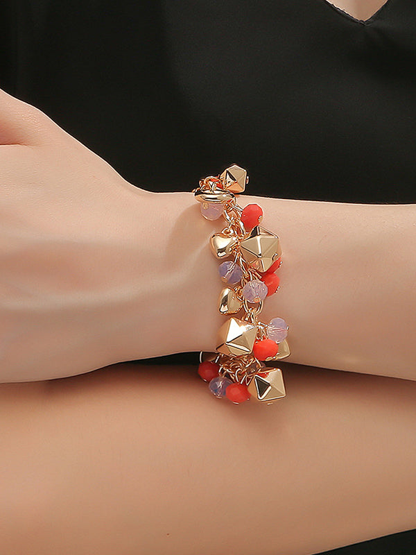 Bracelet superposé à chaîne