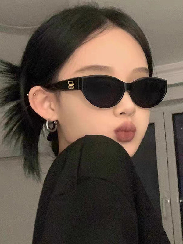 Lunettes de soleil géométriques anti-UV