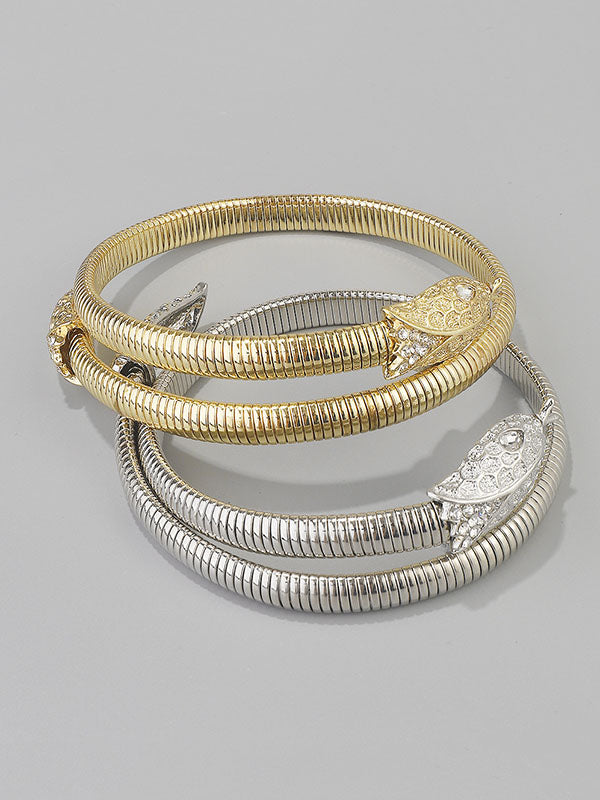 Accessoires de colliers à chaîne serpent réglable