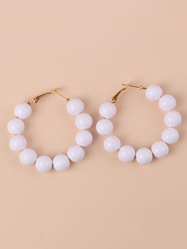 Boucles d'oreilles géométriques