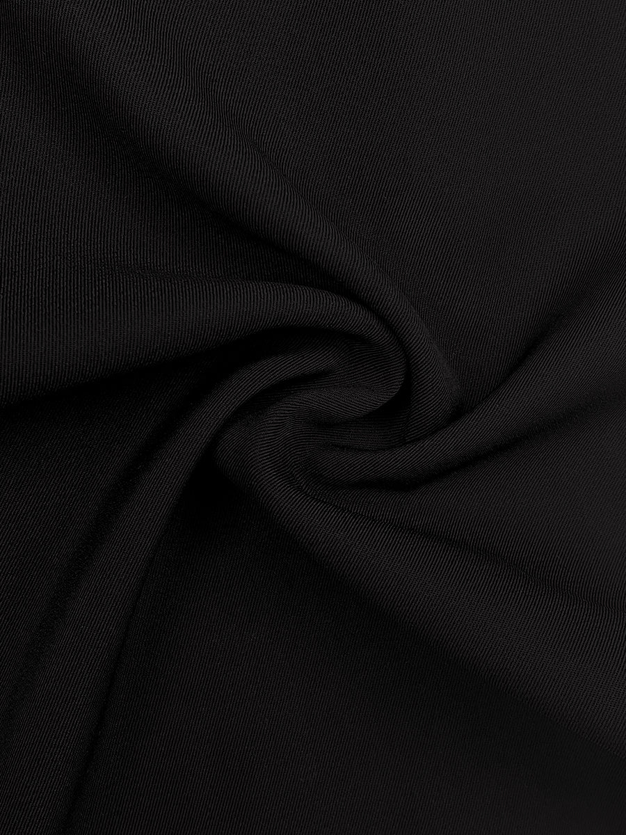 Pantalon rayé décontracté à manches longues, coupe près du corps, couleur contrastée