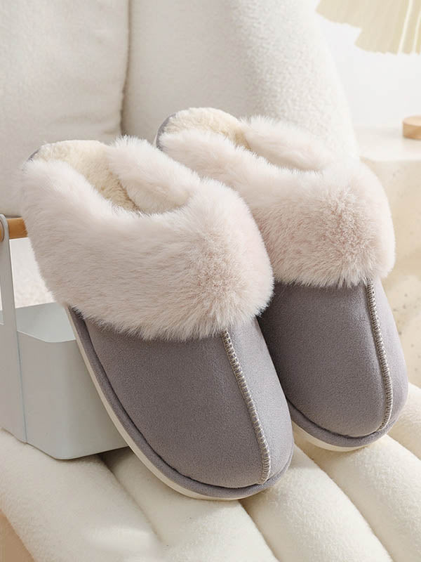 Mules à bout rond, à empiècements