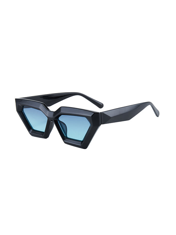 Lunettes de soleil géométriques anti-UV