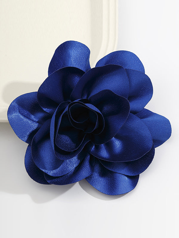 Broche à fleurs en 3D