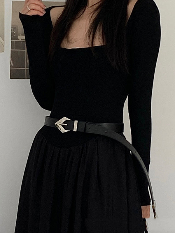 Ceinture vintage, à boucle