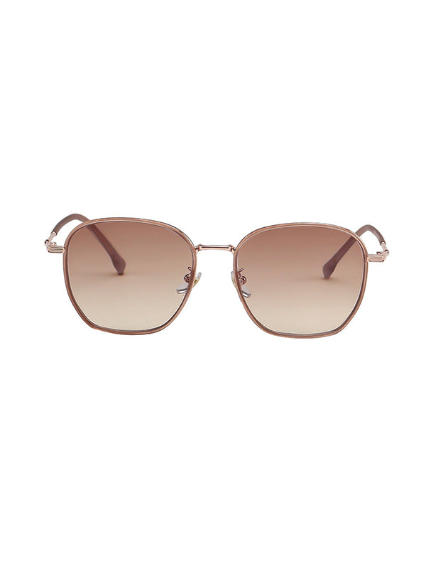 Lunettes de soleil géométriques anti-UV