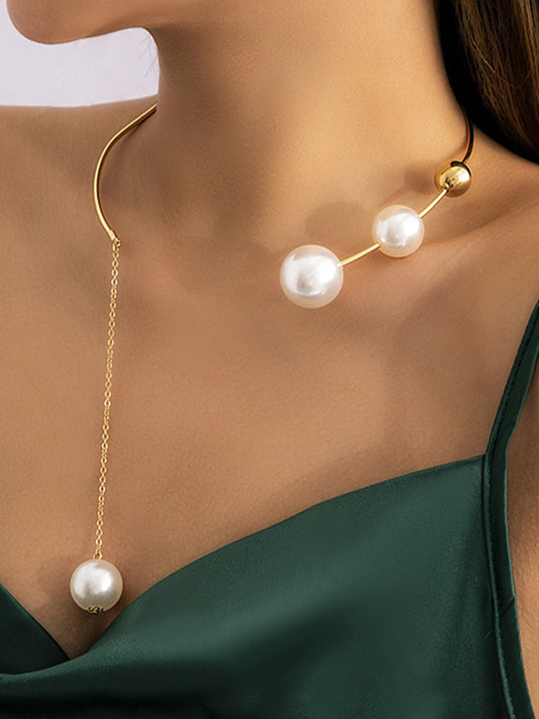 Collier élégant géométrique