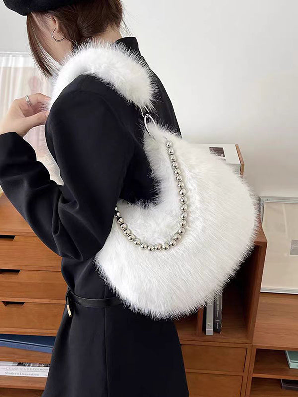 Sac à main perlé à empiècements