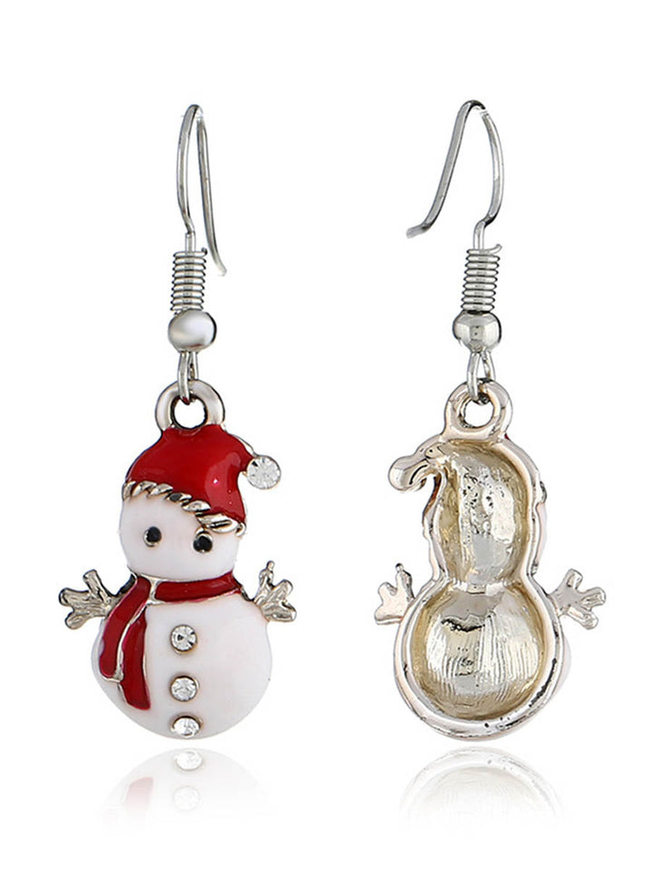 Boucles d'oreilles géométriques à coupe irrégulière