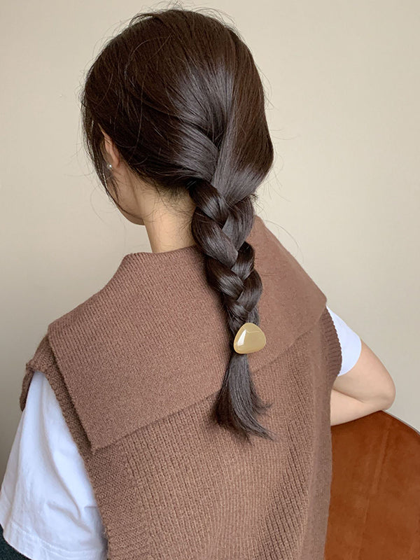 Étirement géométrique; Accessoires pour cheveux élastiques, pompon, attache pour cheveux, support pour queue de cheval