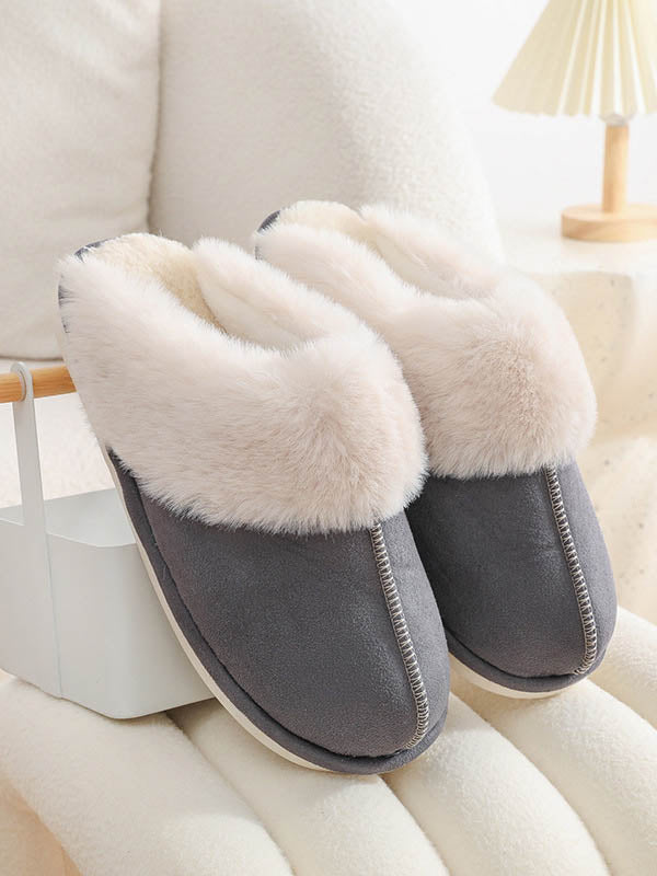 Mules à bout rond, à empiècements