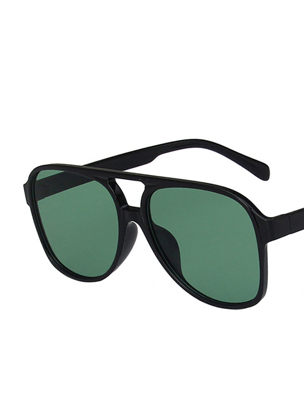 Lunettes de soleil géométriques anti-UV