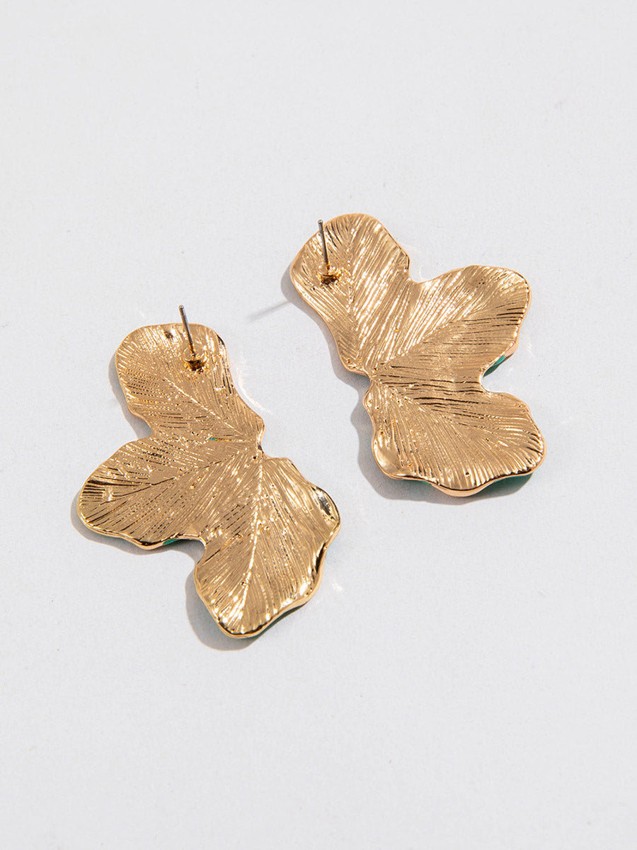 Boucles d'oreilles en forme de fleur