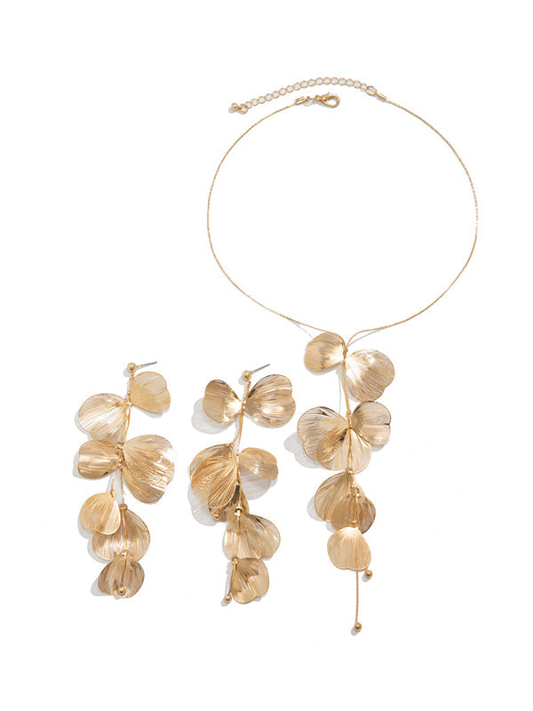 Collier en forme de fleur