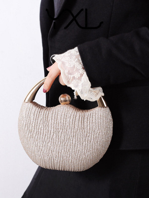 Sac à paillettes brillantes à rabat vintage