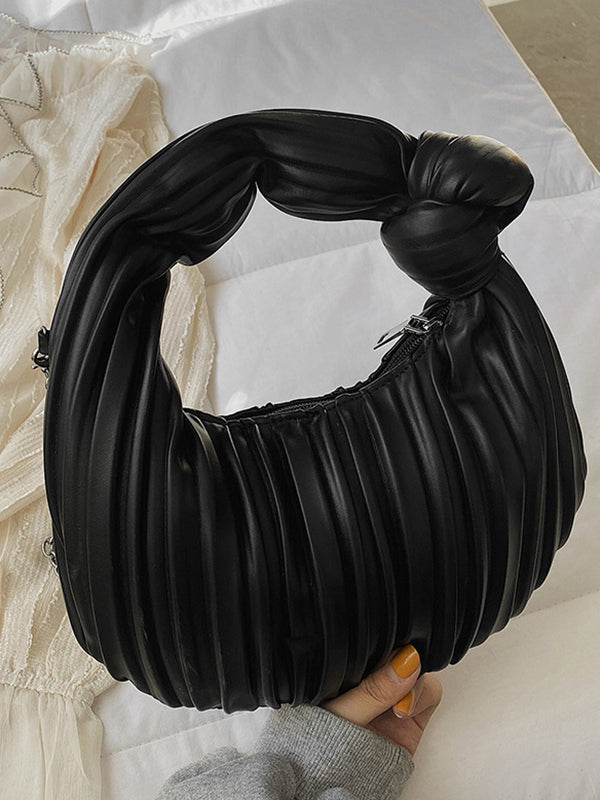 Sacs à fermeture éclair plissés à empiècements Accessoires Sacs à main Sacs à bandoulière