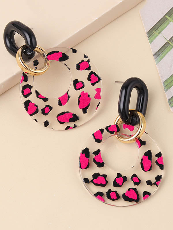 Boucles d'oreilles géométriques