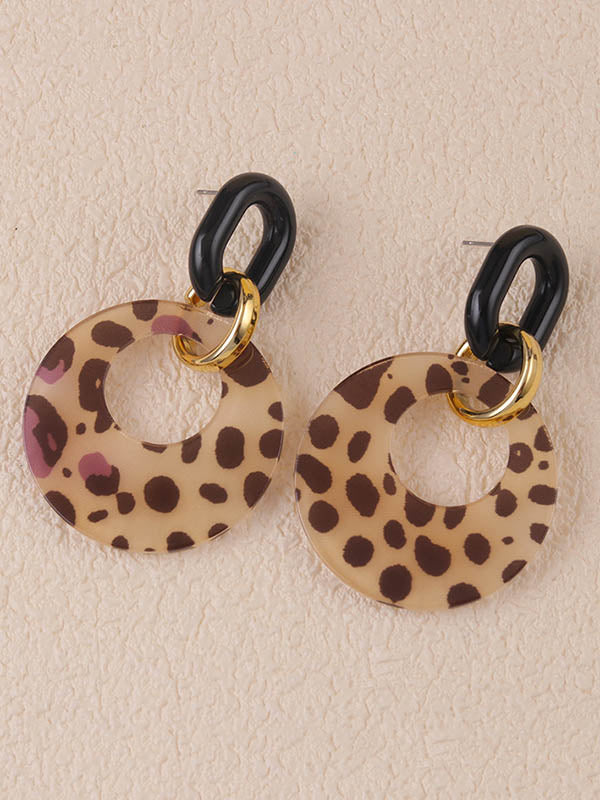 Boucles d'oreilles géométriques