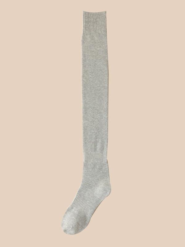Chaussettes chaudes en velours