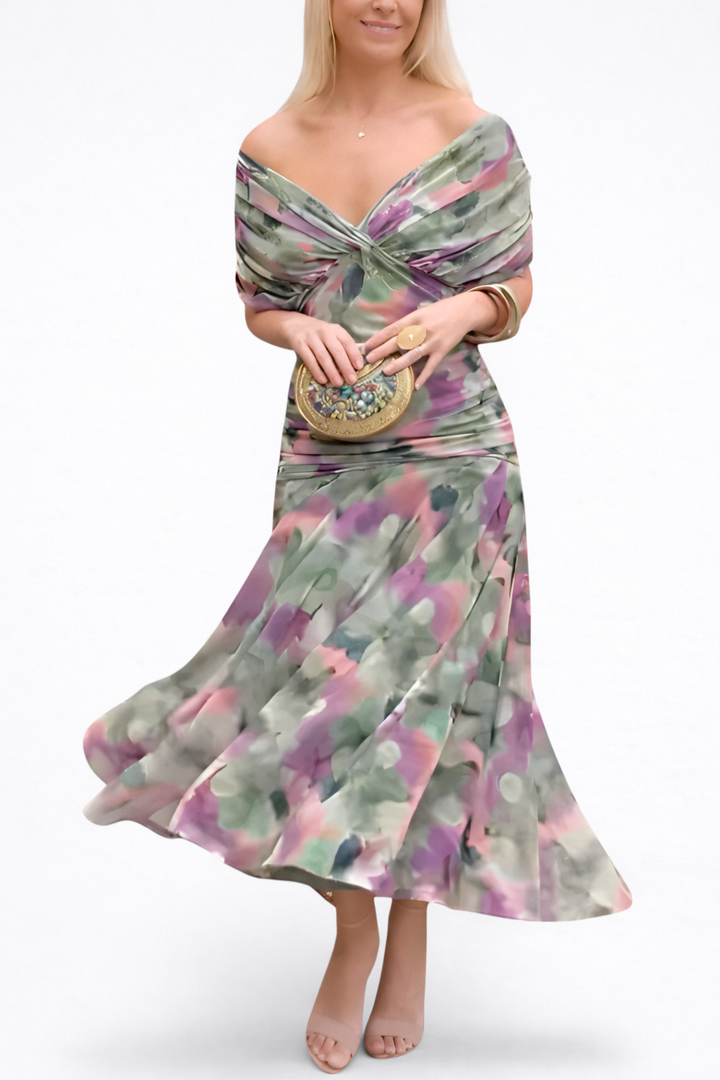 Juliana | Robe maxi fluide pour mode féminine