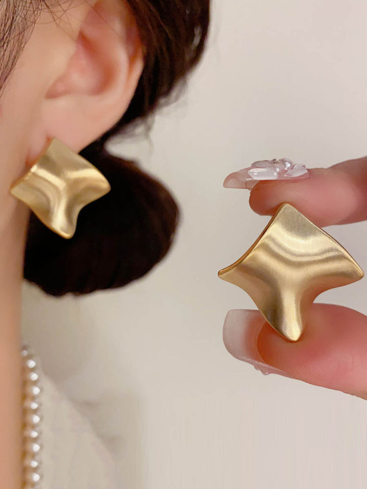 Boucles d'oreilles géométriques